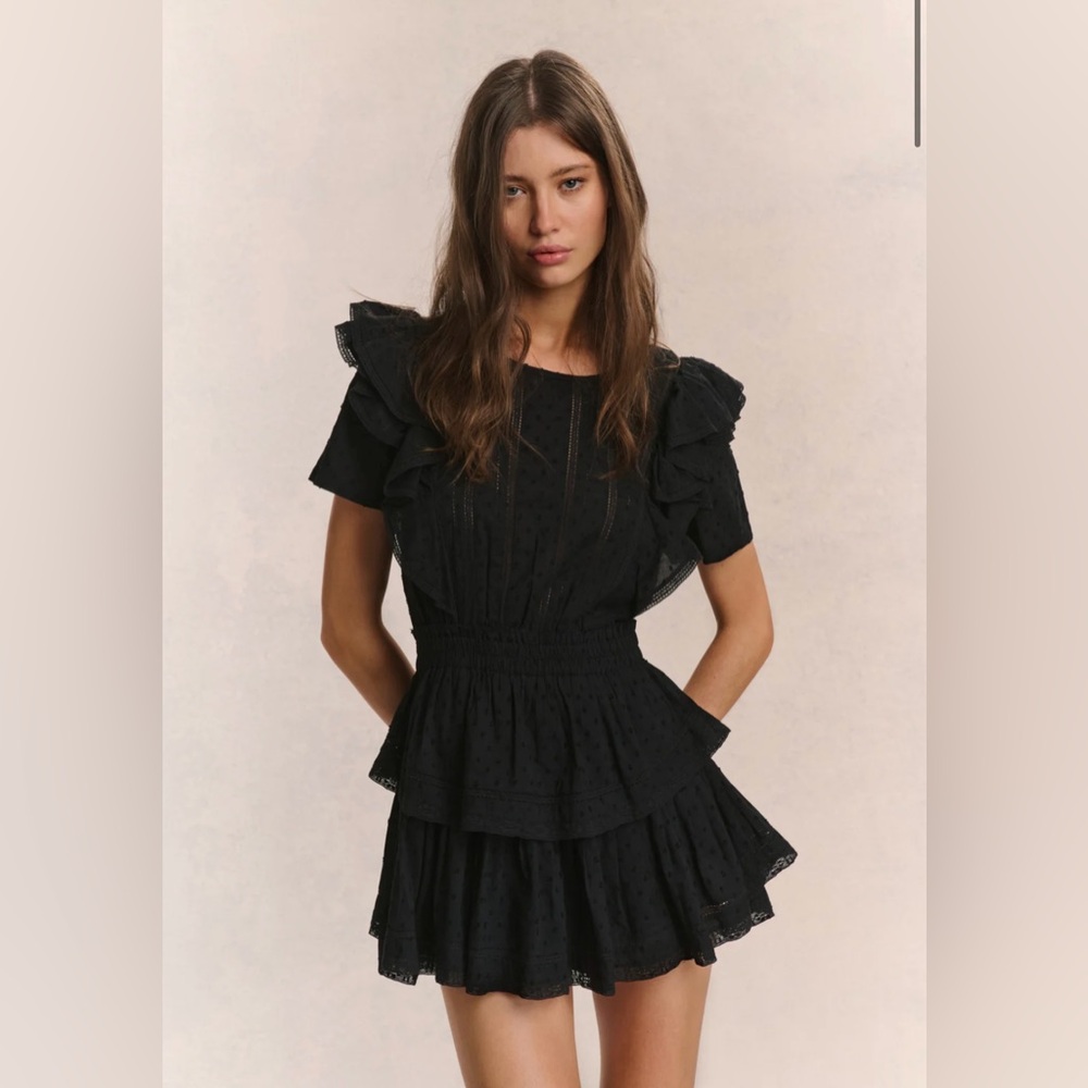 LoveShackFancy Natasha Mini Dress
